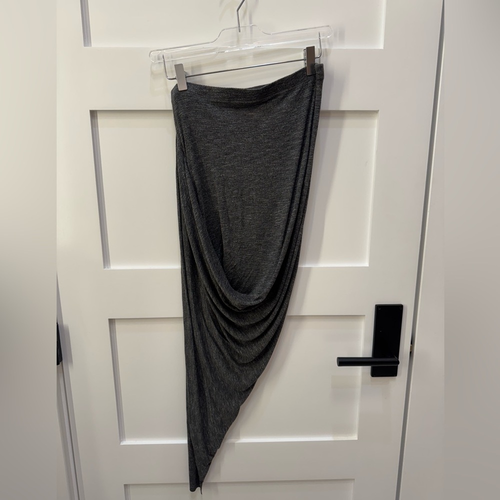 Dolan Charcoal Asymmetrical Skirt